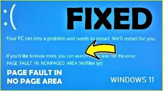 How to Fix Fault in Nonpaged Area Windows 11 [ See Pinned Comment ]