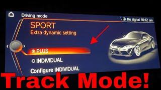 How To Get Sport PLUS Drive Mode On GR Supra!