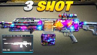 new *3 SHOT* RAAL MG is META in WARZONE 4!  (Best RAAL MG Class Setup) - BO6