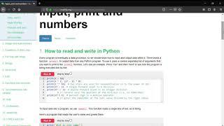 TinkerHub PyLad | How to learn Python programming language using snakify.org Malayalam intro