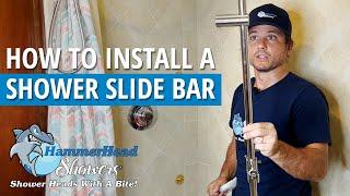 How To Install a Shower Slide Bar