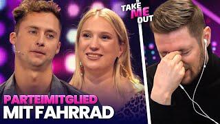 ‍ Irgendein PARTEIMITGLIED mit FAHRRAD! | Phil & C-Bas reagieren auf TAKE ME OUT