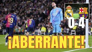 VERGÜENZA | Real MAdrid 0-4 FC Barcelona