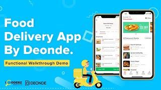 Get FREE Food Delivery App Development Demo | Mobile App Development Company | iCoderz Solutions