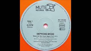 Depeche Mode - Never let me down again ( Split mix )