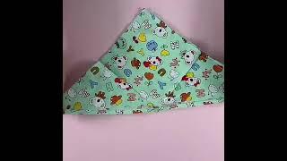 Wholesale Design Pattern Printed Cotton Dog Bandana