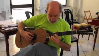 Ugo Nastrucci improvising on The Sabionari Stradivari Guitar