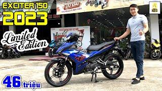 Exciter 150 2023 Limited Edition XANH DƯƠNG ĐẬM cực ĐẸP ▶️ Có nên mua Exciter 150 2023...?  TOP 5