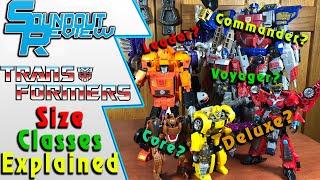 Transformers Size Classes Explained: Deluxe, Voyager, Leader (Legacy, Studio Series) [Soundout12]