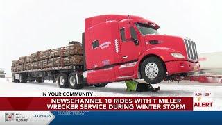 Amarillo wrecker services out in full force for winter weather