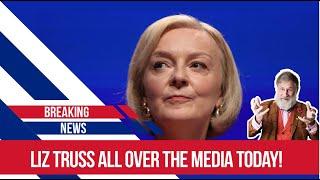 Liz Truss the Cassandra on the sidelines continues to peddle her wares on the airwaves today