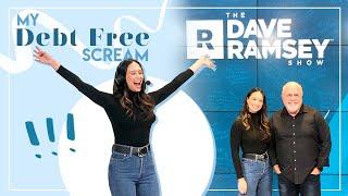 My Debt Free Scream with Dave Ramsey | Aja Dang