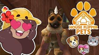 Digging Out an ABANDONED PUPPY?! I'm In LOVE!!  House Flipper: Pets DLC • #1