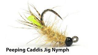 Tying the Peeping Caddis Jig Nymph