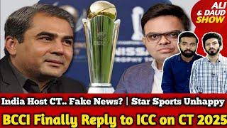 BCCI Finally Reply to ICC on CT 2025 | India new Host CT? | Aus Trash Pak | Aus Bouncy vs India