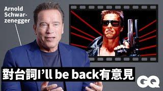 Arnold Schwarzenegger Breaks Down His Most Iconic Characters｜GQ Taiwan