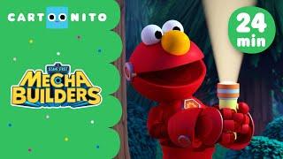 Minisodes COMPILATION | Mecha Builders | Cartoonito