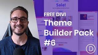 Download the Sixth FREE Theme Builder Pack for Divi