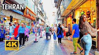 [ 4K ] tehran iran  | Explore Tehran Summer ️ walk | 4K HDR 60fps | walking tour