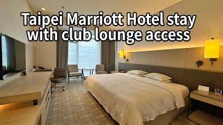 Taipei Marriott Hotel stay with club lounge access