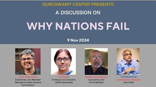 WHY NATIONS FAIL - A DISCUSSION