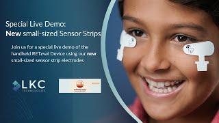 Special LIVE DEMO from AAPOS — NEW small-sized sensor strips