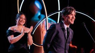 Cillian Murphy (Oppenheimer) wins Lead Actor Film - Presented by Lily Gladstone