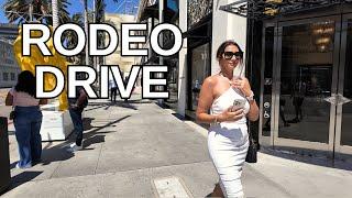 BEVERLY HILLS Walking Tour [4K] - RODEO DRIVE