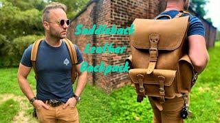 SADDLEBACK Front Pocket Backpack: the ULTIMATE LEATHER BACKPACK!?!