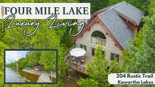 Discover Luxury Living In The Kawarthas: Four Mile Lake Cottage Tour!