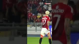 Bàn thắng ấn định tỉ số của các ngôi sao Đông Nam Á trước Manchester United #Saothethao #thethao