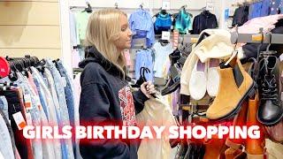 SHOPPING FOR THE GIRLS BIRTHDAY | Family 5 Vlogs