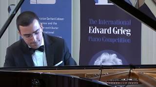 ALBERTO FERRO: Edvard Grieg, Agitato, EG 106 in Grieg Competition 2018