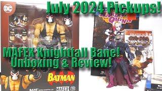 MAFEX Knightfall Bane! Unboxing & Review plus July 2024 Pickups with GreymanX6!