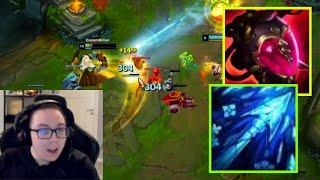 Thebaus Lost His Mind Over New "Malignance Ashe" Build | League of Legends Clip