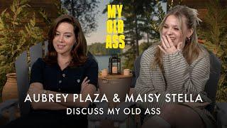 Aubrey Plaza watches Maisy Stella while she sleeps - MY OLD ASS interview