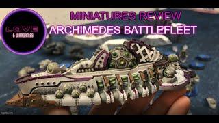 Dystopian Wars - Archimedes Battlefleet Miniatures Review