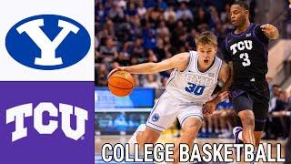 BYU Cougars vs TCU Horned Frogs Game Highlights 1st Qtr | Jan 11,2025 Men's Basketball