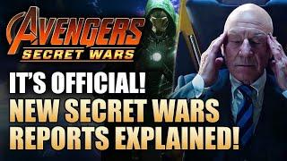 NEW SECRET WARS REPORTS! How Patrick Stewart Professor X Fits In!