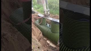 Современная автономная канализация #загородныйдом #стройка