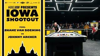 Shane Van Boening vs Johnny Archer | Final | Ozone Billiards Iowa Shootout