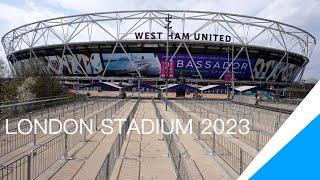 London stadium tour 2023 Westham United