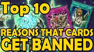 Top 10 Reasons Cards Get Banned or Limited