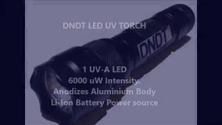 DNDT LED UV LAMPS For Non Destructive Testing (NDT) Application