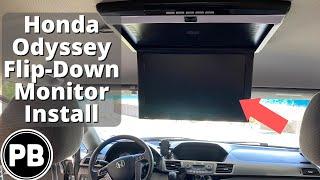 2011 - 2017 Honda Odyssey Flip-Down Screen Install