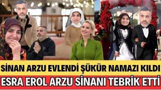 ESRA EROL ARZU SİNAN  BARIŞTI TEKRAR EVLENDİ O GÖRÜNTÜLER İLK KEZ YAYINLANDI SİNAN AÇIKLAMA YAPTI