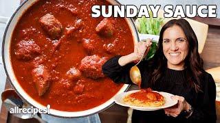 How to Make Sunday Sauce & Meatballs | Allrecipes