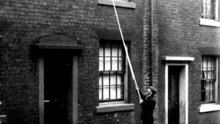 When humans were alarm clocks: the streets of Manchester, England, after dark with a ‘knocker-up’