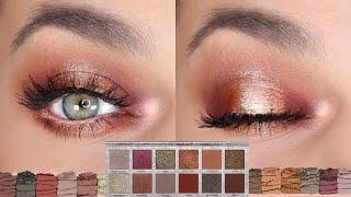 Anastasia ROSE METALS Palette HALO Eyeshadow Tutorial! SPRING MAKEUP!