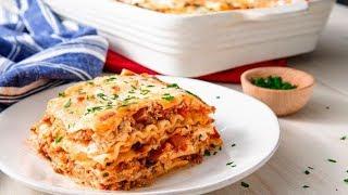 How To Make The Easiest, Cheesiest Lasagna Ever | Delish Insanely Easy